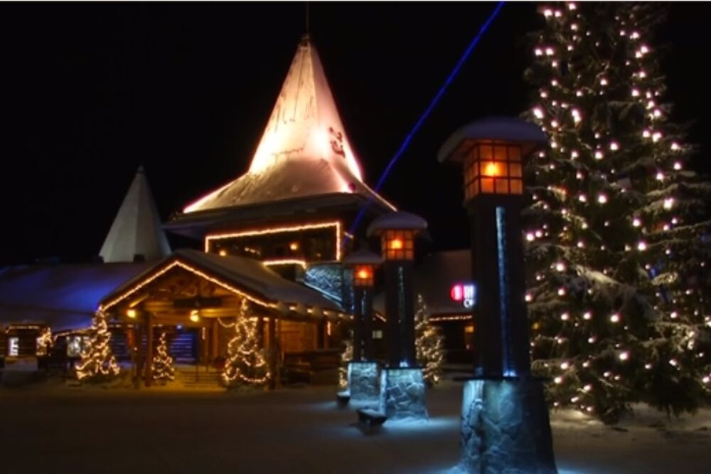 Laponija, Djeda Mrazovo selo, Foto: Printscreen