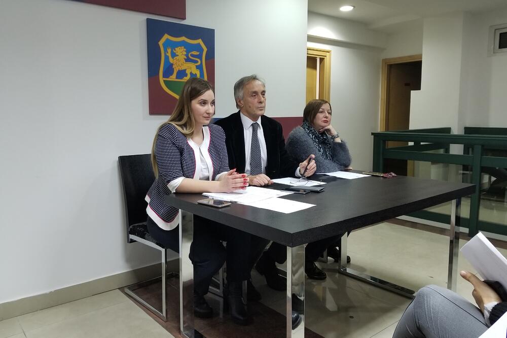 Maja Vučelić, Miodrag Lekić, Foto: Demos Podgorica