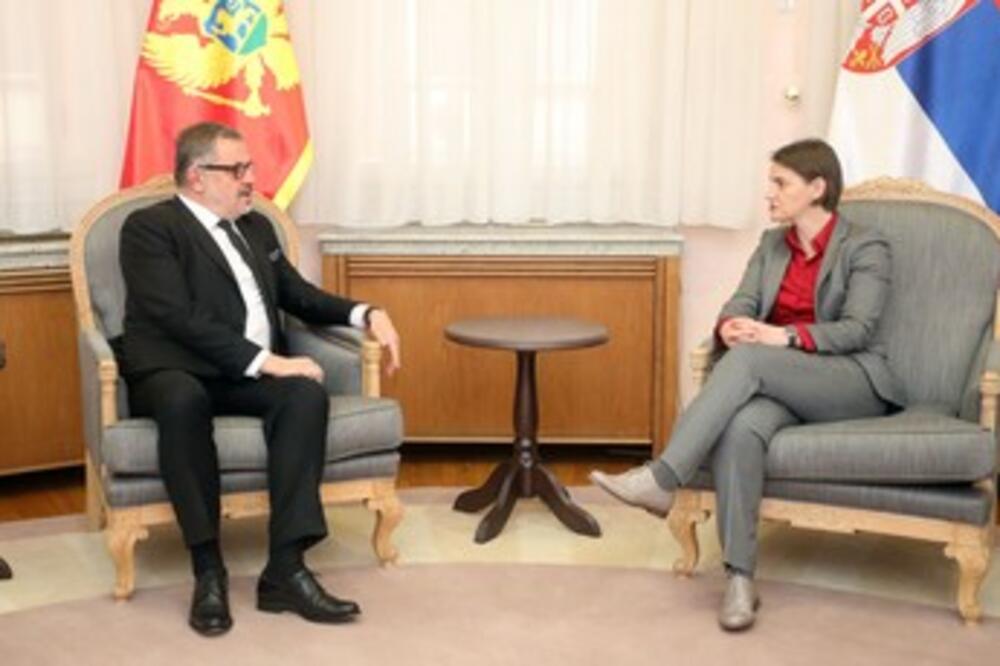 Branislav Mićunović, Ana Brnabić, Foto: Srbija.gov.rs