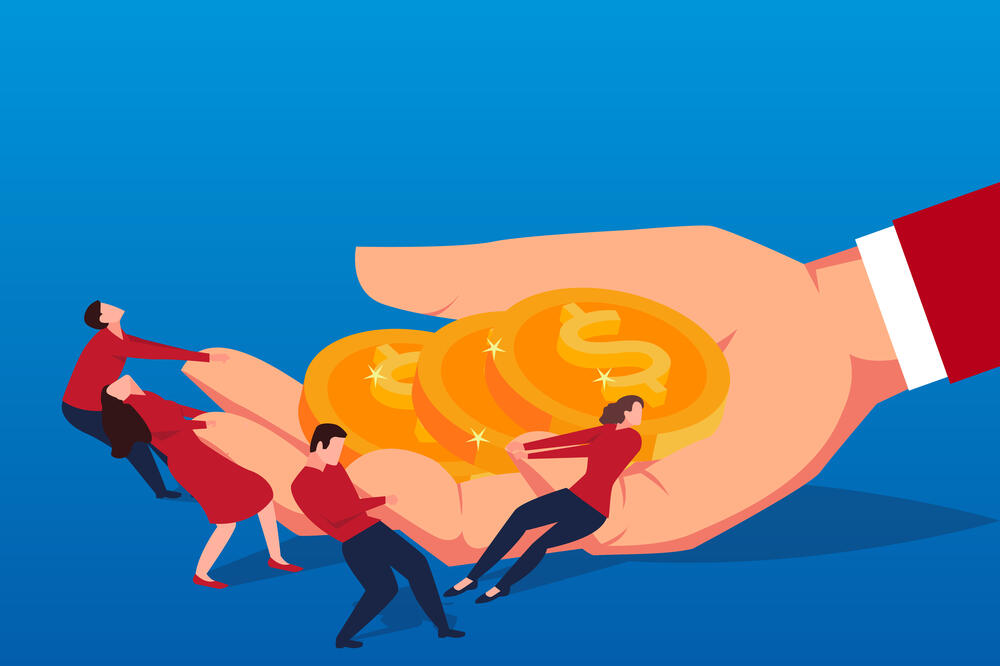 Novac, pare, Foto: Shutterstock