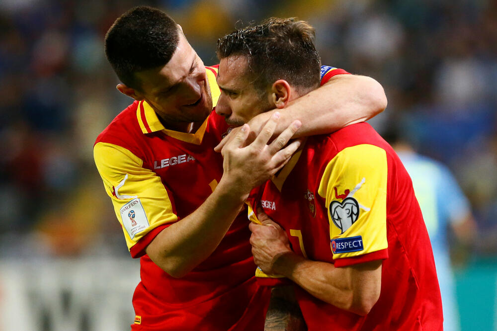 Marko Vešović Fatos Baćiraj fudbalska reprezentacija Crne Gore, Foto: Reuters