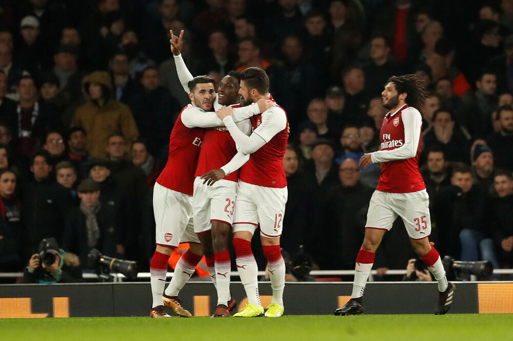 Arsenal - Vest Hem, Foto: Reuters
