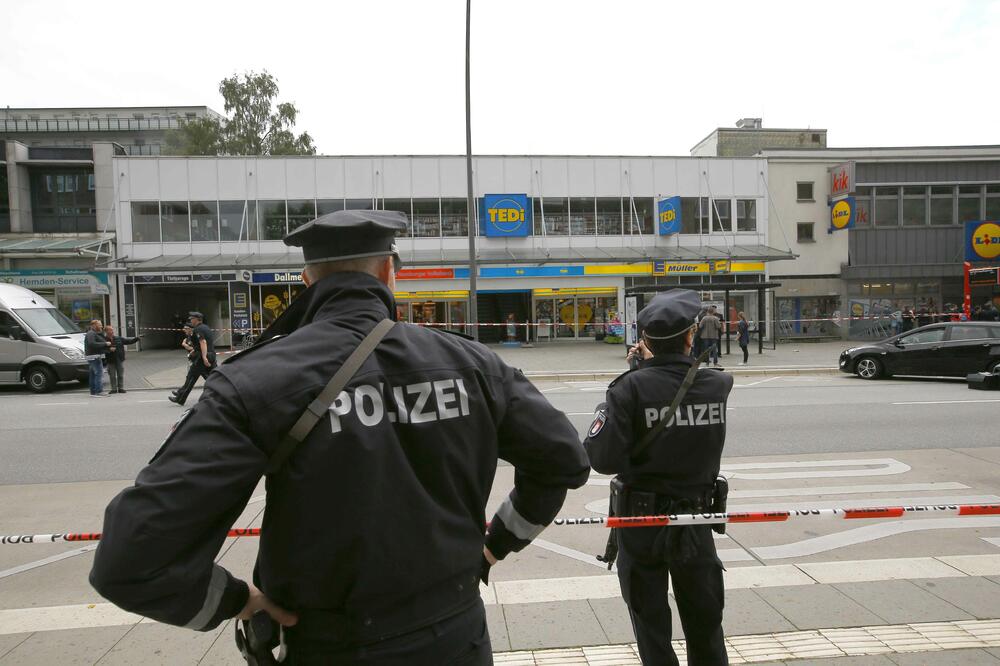 Hamburg napad, Foto: Reuters