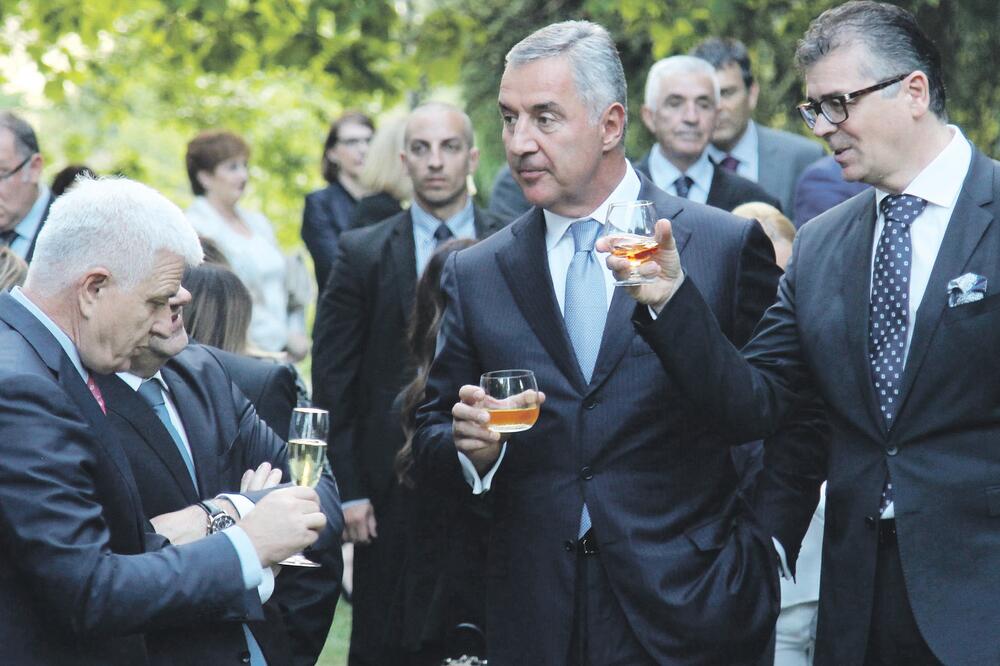 Duško Marković, Milo Đukanović, Branimir Gvozdenović, Foto: Filip Roganović