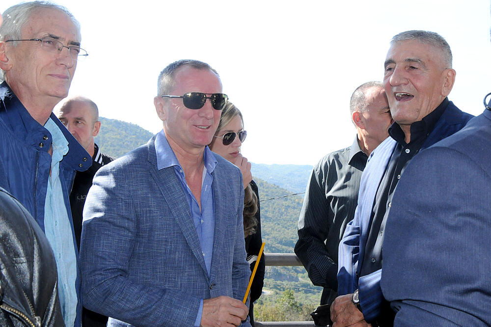 Đorđe Božović Giška sahrana, Radojica Božović, Branislav Mićunović, Foto: Zoran Đurić