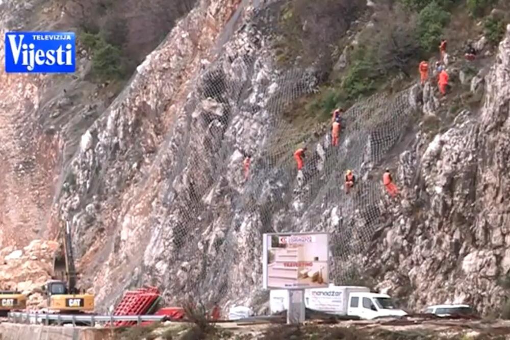Put Cetinje-Budva, Foto: Screenshot (TV Vijesti)