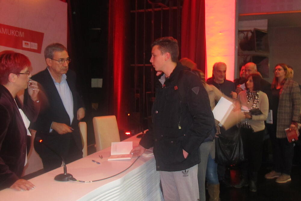 Orhan Pamuk, Bijelo Polje, Foto: Jadranka Ćetković