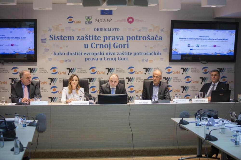 CEMI, „Sistem zaštite prava potrošača u Crnoj Gori, Foto: PR Centar