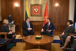 "Crna Gora može računati na podršku Litvanije na putu ka EU"
