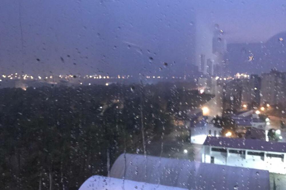 Kiša, Podgorica, Foto: Čitalac "Vijesti"