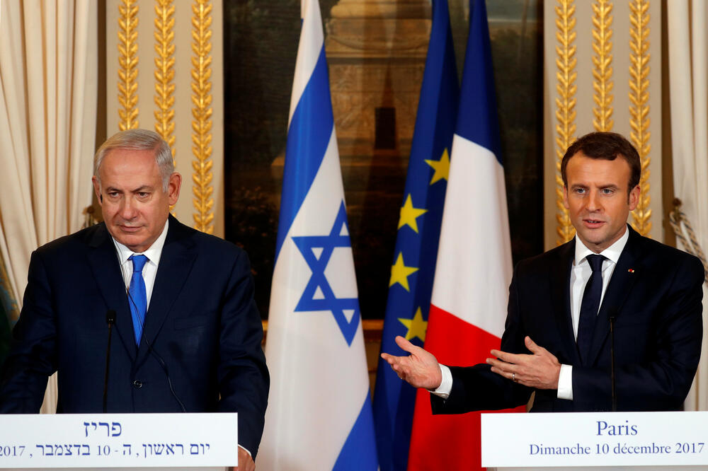 Benjamin Netanjahu, Emanuel Makron, Foto: Reuters
