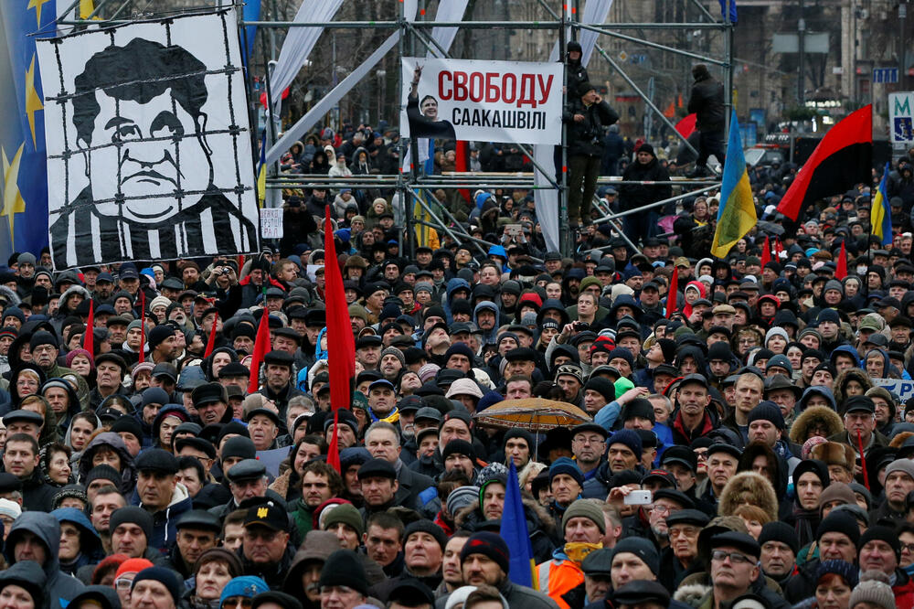 Kijev, protest, Foto: Reuters