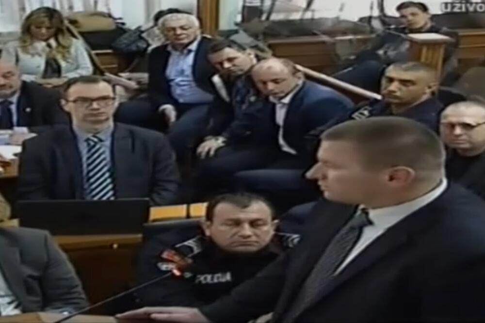 Saša Sinđelić, Andrija Mandić, Mihailo Čađenović, Milan Knežević, Foto: Printscreen