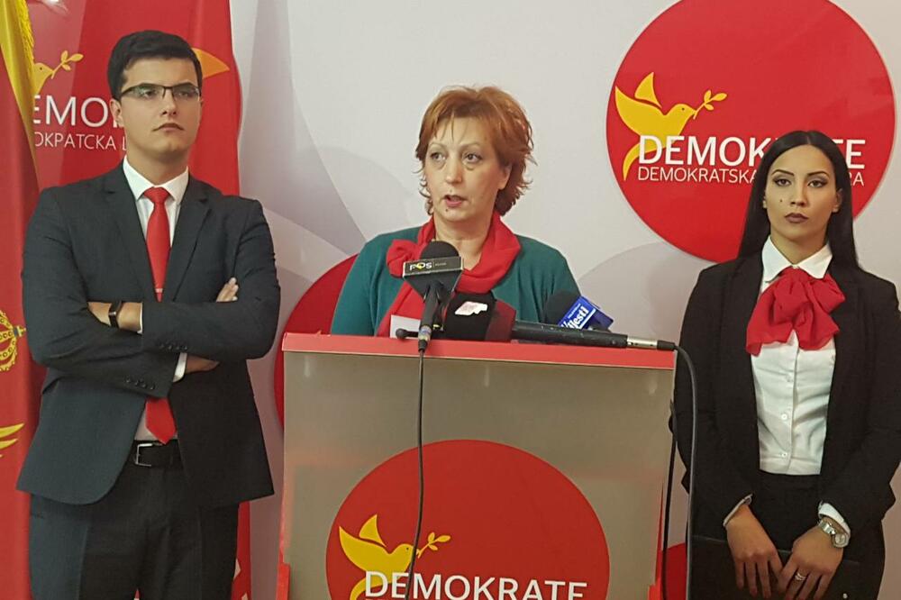 Šaranović i Popović, Foto: Demokrate