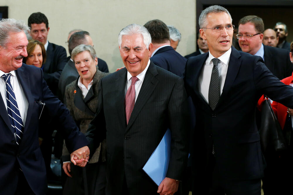 Reks Tilerson, Jens Stolteberg, Foto: Reuters