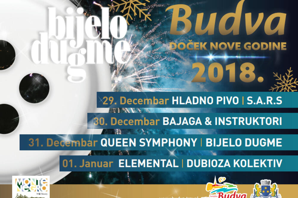 Nova godina Budva, Foto: TO Budva