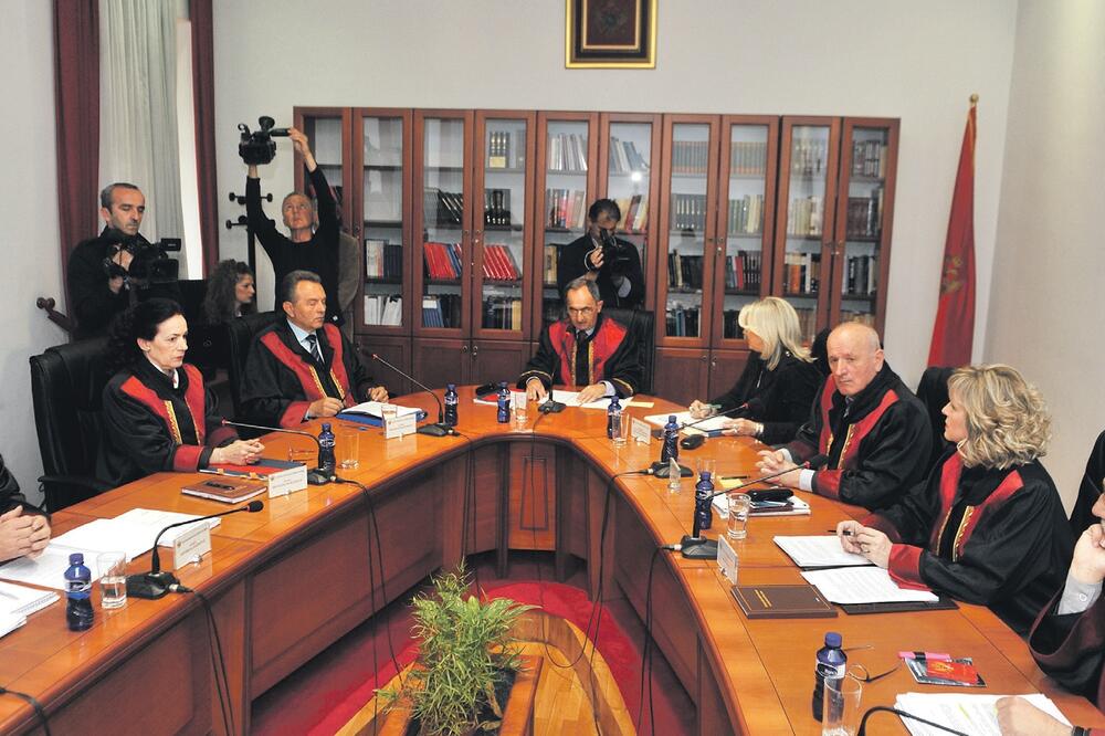 Ustavni sud Crne Gore, sudije, Foto: Savo Prelević