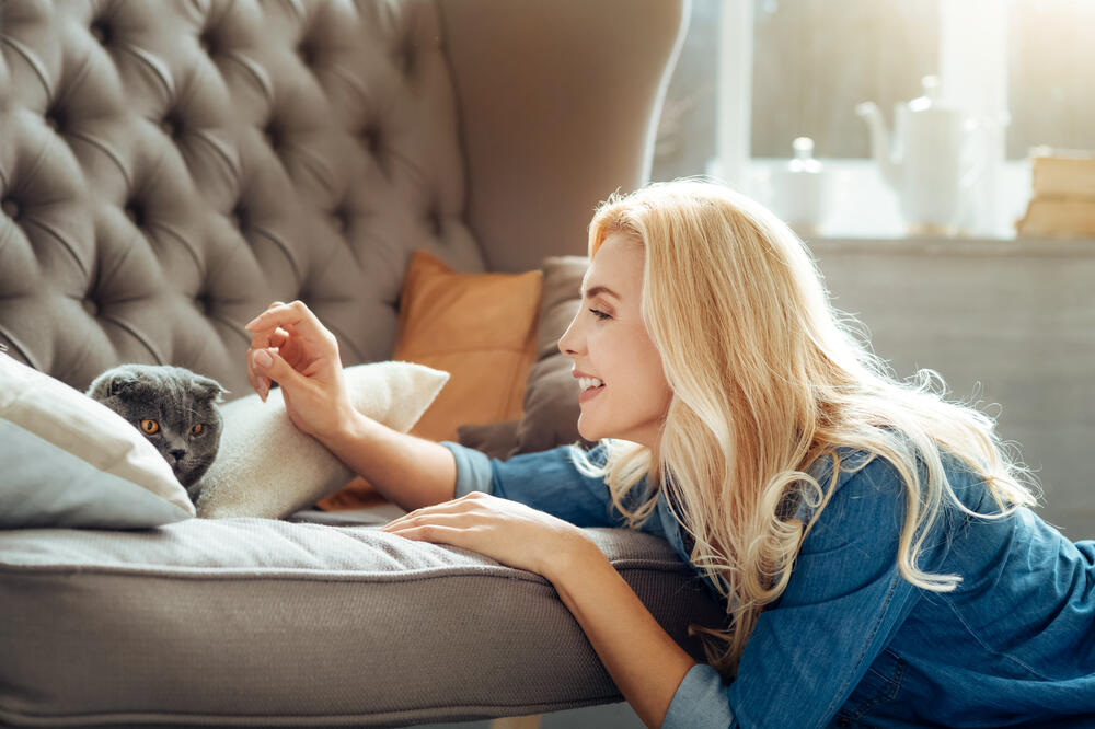 mačka, žena, Foto: Shutterstock