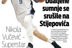 Naslovna strana "Vijesti" za 2. februar