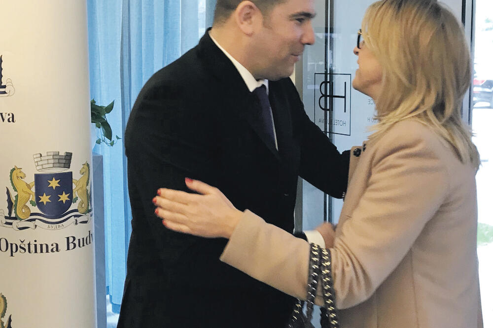 Krapović i Pribilović, Foto: Opština Budva