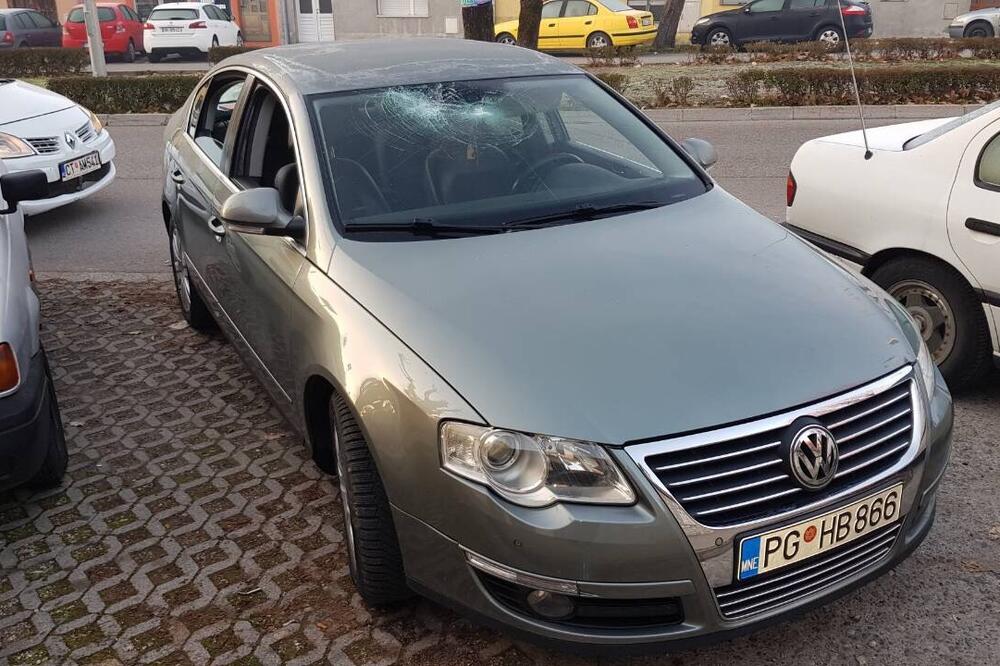 razbijena šoferšajbna, Foto: Privatna arhiva