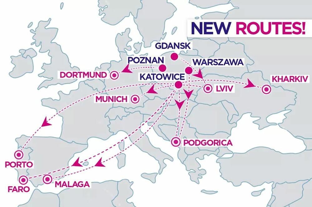 Wizz Air Varšava Katovice, Foto: Facebook.com