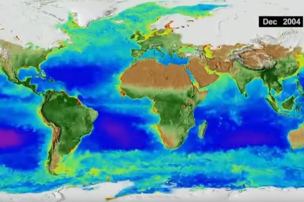 Zemlja, timelapse, Foto: Screenshot (YouTube)