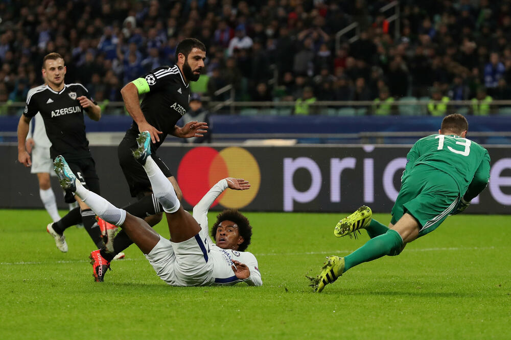 Vilijan Karabag - Čelsi, Foto: Reuters