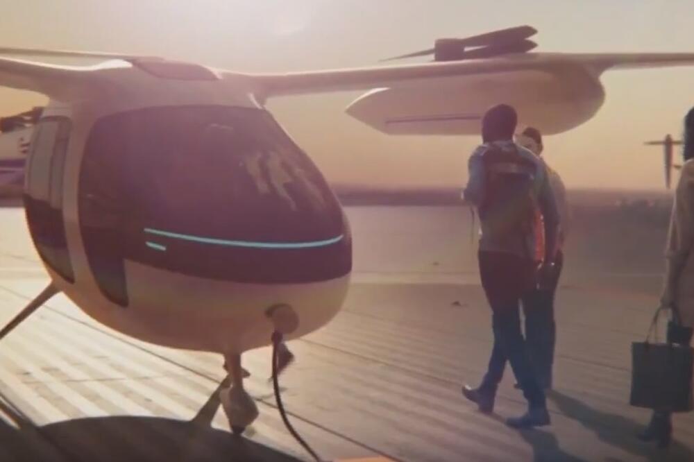 leteći taksi, Foto: Printscreen