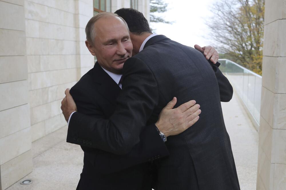 Bašar al Asad, Vladimir Putin, Foto: Reuters