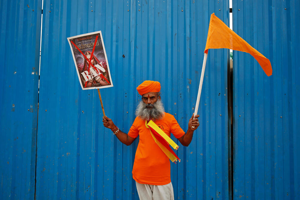 Padmavati protesti Indija, Foto: Reuters