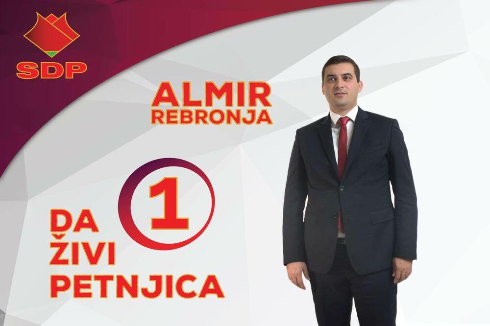 Almir Rebronja, Foto: SDP Petnjica