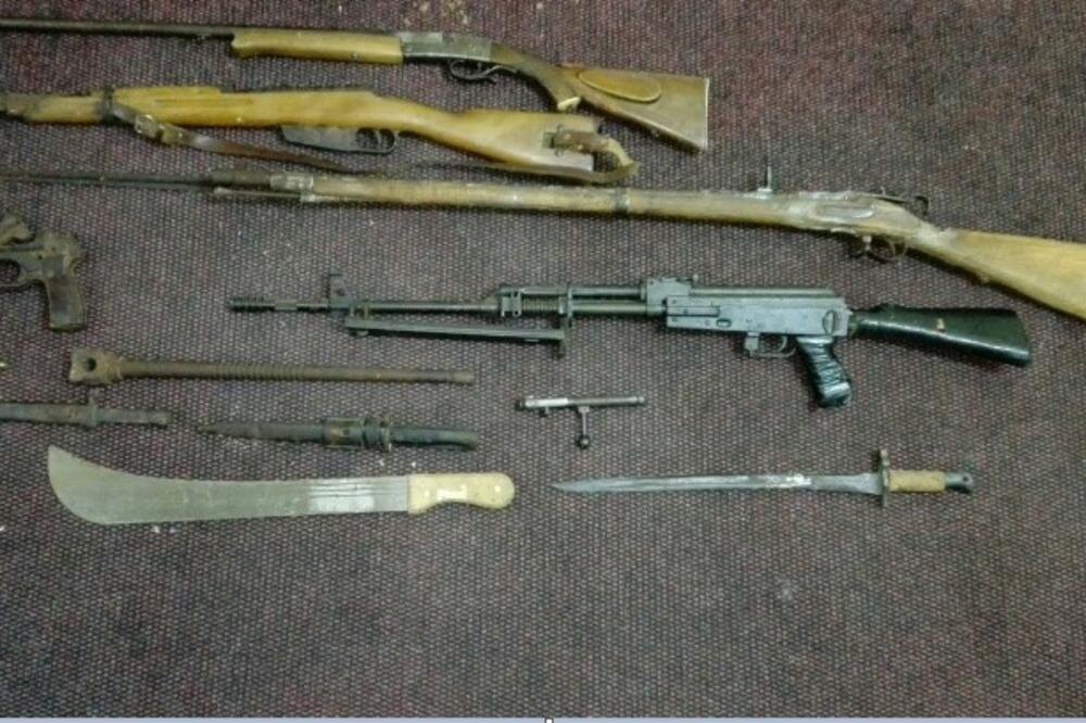 zaplijena oružja Herceg Novi, Foto: Uprava policije