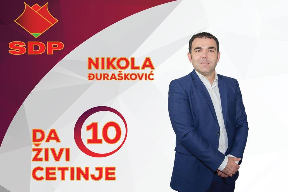 Nikola Đurašković, Foto: SDP