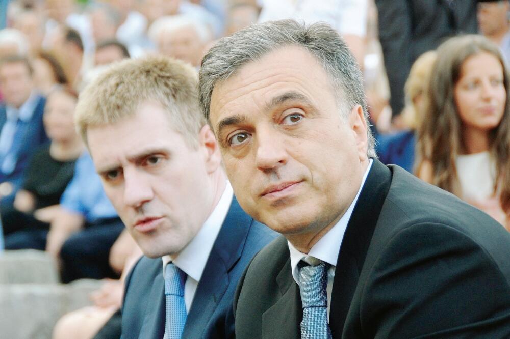 Igor Lukšić Filip Vujanović, Foto: Luka Zeković