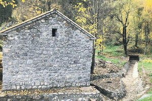 Obijen obnovljeni mlin Ivana Crnojevića na Cetinju