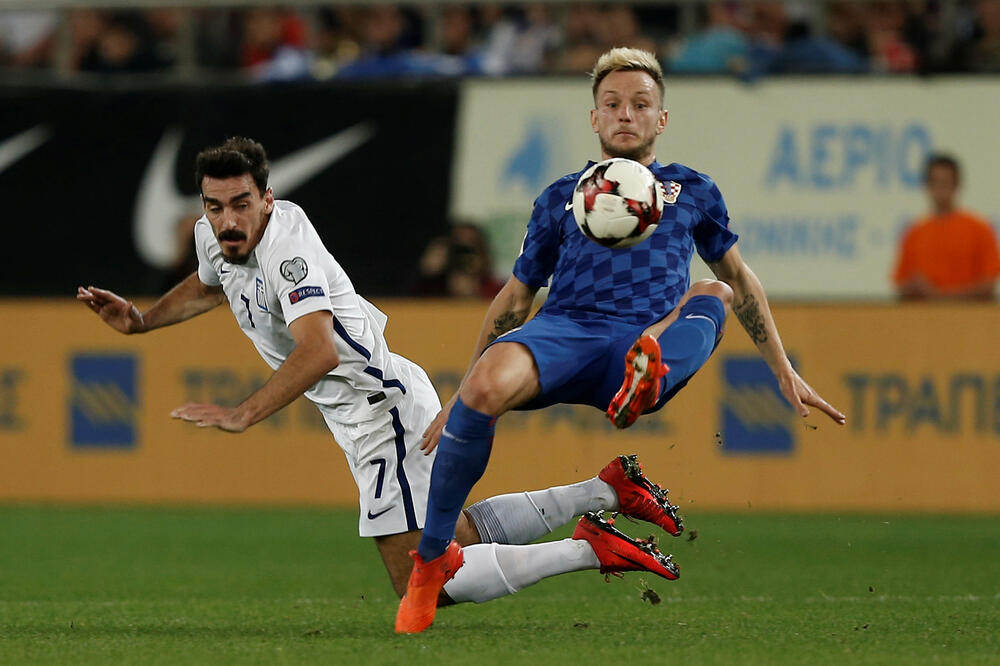 Grčka - Hrvatska Ivan Rakitić, Foto: Reuters