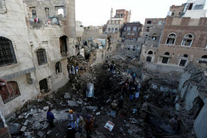 Saudijska Arabija bombardovala zgradu Ministarstva odbrane Jemena?