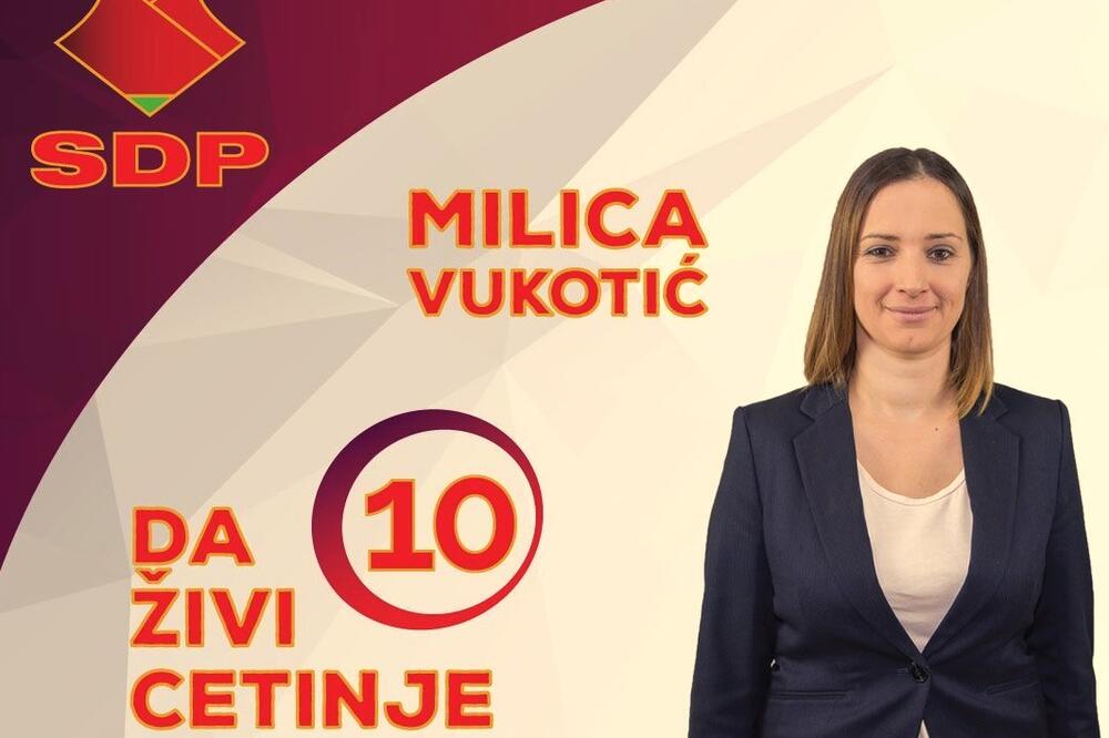 Milica Vukotić, Foto: SDP