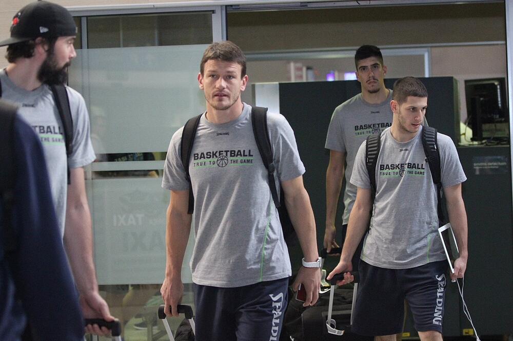 Suad Šehović Nikola Ivanović Danilo Nikolić, Foto: KK Budućnost Voli