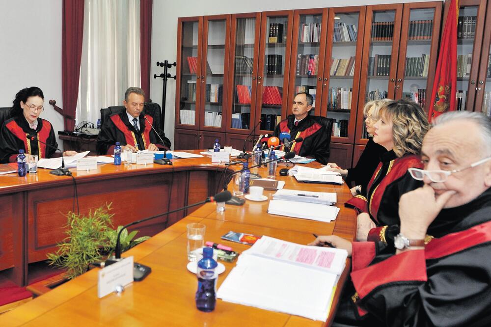 sudije Ustavni sud, Foto: Savo Prelević