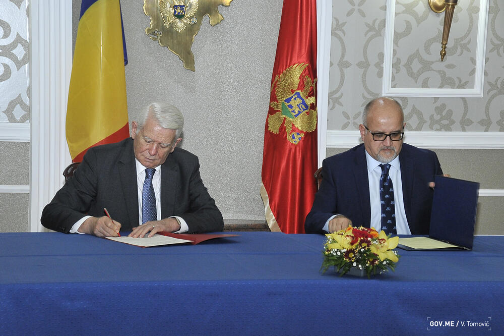 Srđan Darmanović, Teodor Maleškanu, Foto: Vlada Crne Gore