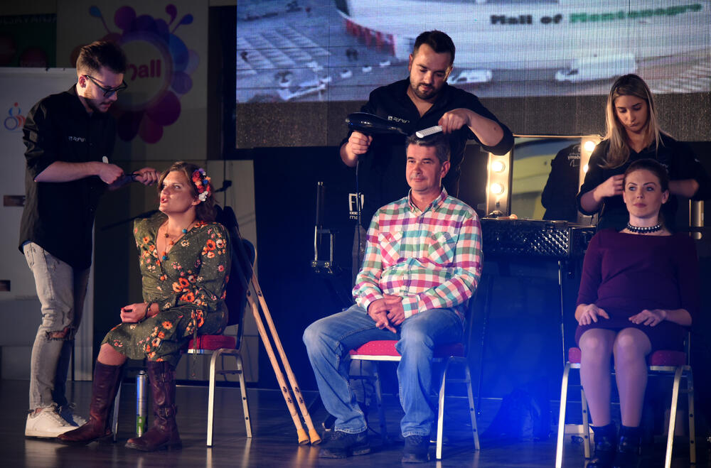 Frizure revija Mall of Montenegro