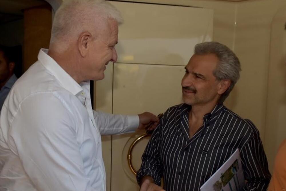 Duško Marković,  Al-Valid bin Talal, Foto: Vlada Crne Gore