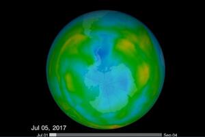 Ozonska rupa iznad Antarktika najmanja od 1988.