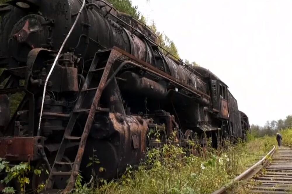 ruske lokomotive, Foto: Screenshot (AP)