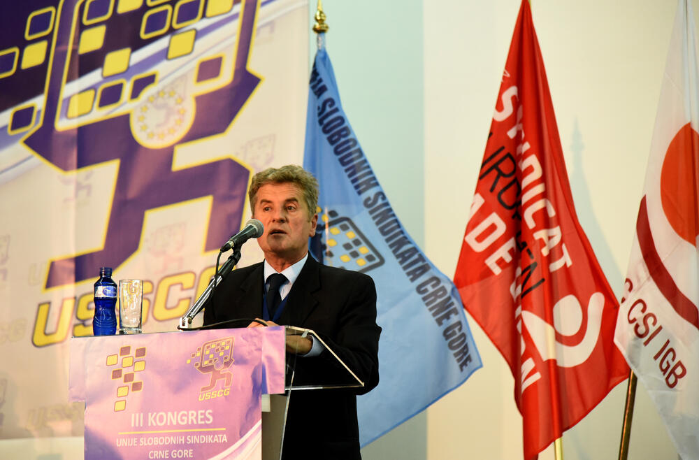 Unija slobodnih sindikata Kongres, Srđa Keković