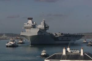 Pogledajte isplovljavanje najvećeg britanskog ratnog broda