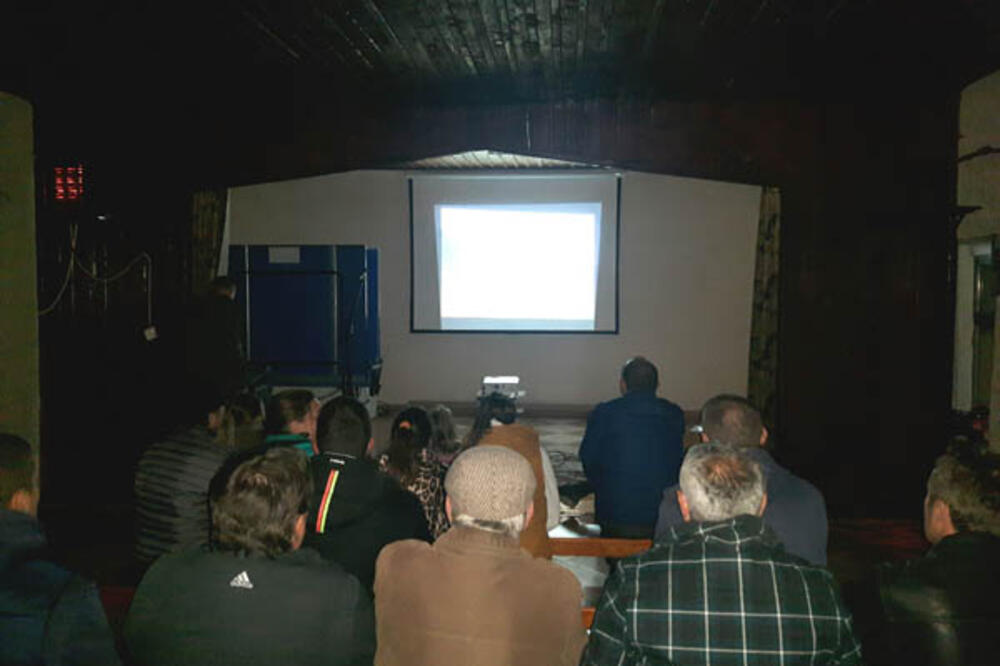 Projekcija filma Zajedno za budućnost Župe, Foto: Svetlana Mandić