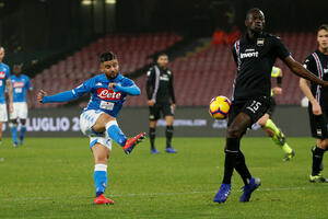Napoli savladao Sampdoriju, Kvaljarela nije oborio rekord